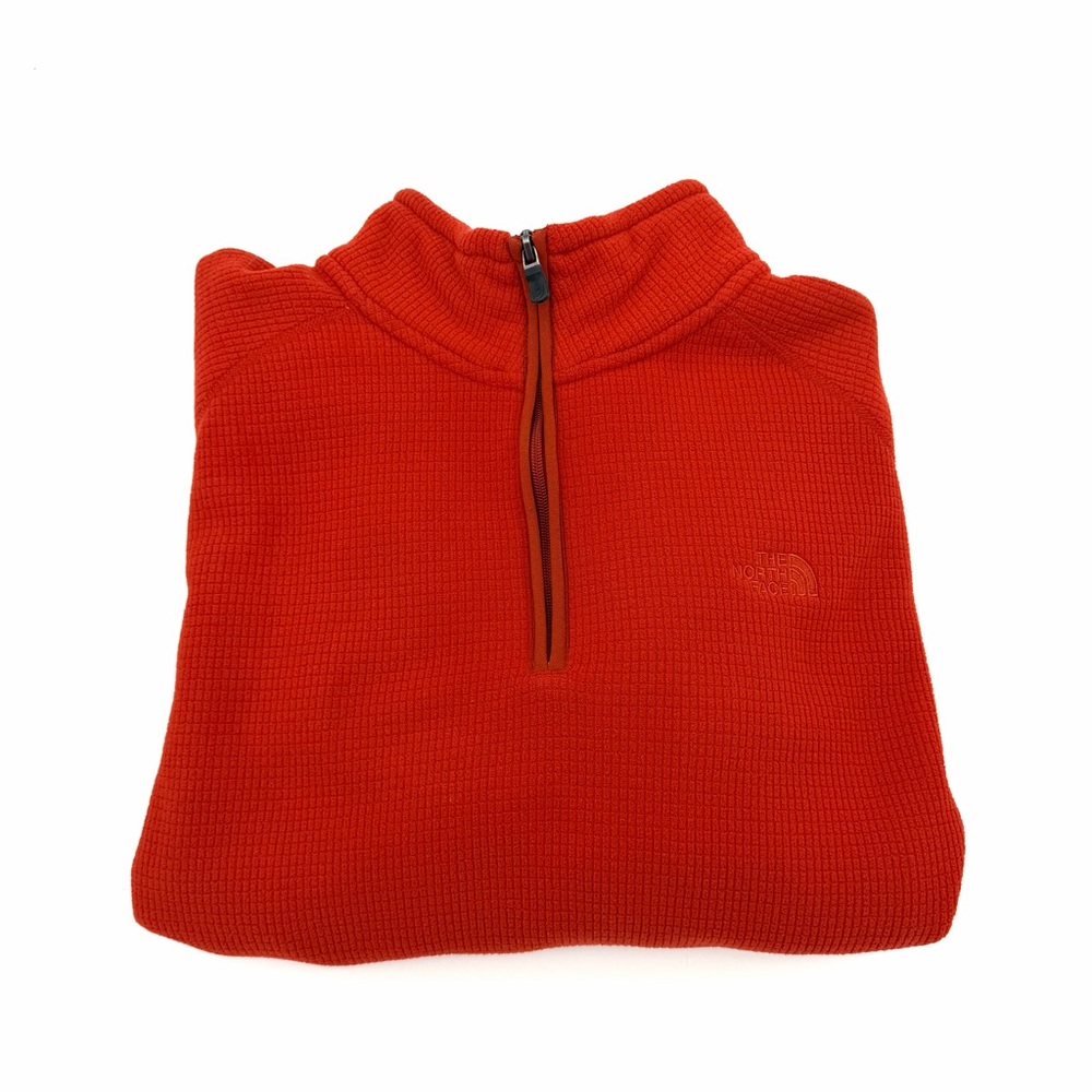 The North Face Men’s Fleece Quarter 1/4 Zip Pullover Shirt Base Layer Large L - Picture 3 of 4
